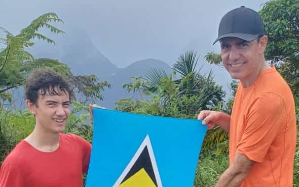 Father-Son Duo Completes J&J Three Peak Challenge