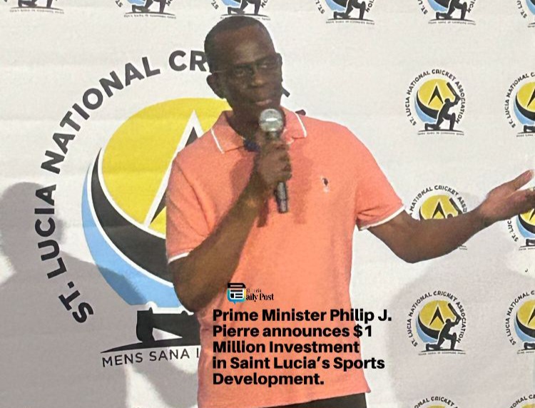 Prime Minister Philip J. Pierre Announces $1 Million Investment in Saint Lucia’s Sports Development