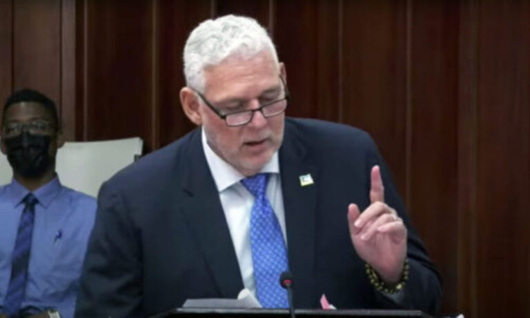 Chastanet Blasts Government Outside Parliament: Labels 2025/2026 Budget a “La La Land” Fantasy