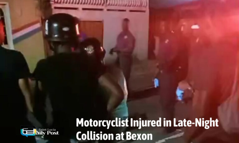 Motorcyclist Injured in Late-Night Collision at Bexon