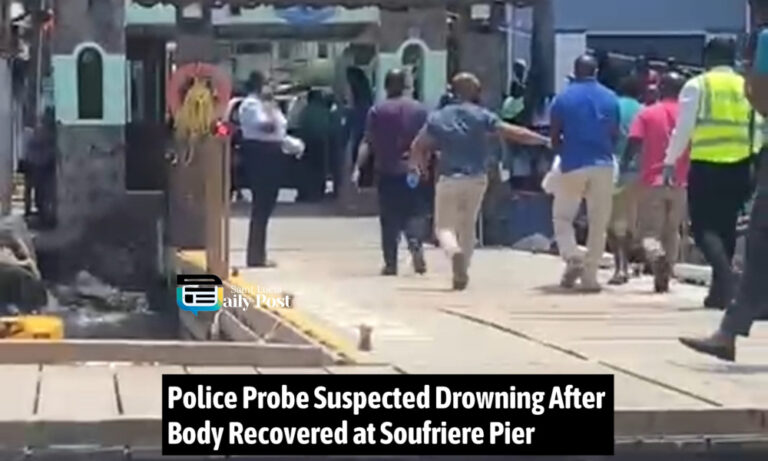 Police Probe Suspected Drowning After Body Recovered at Soufriere Pier
