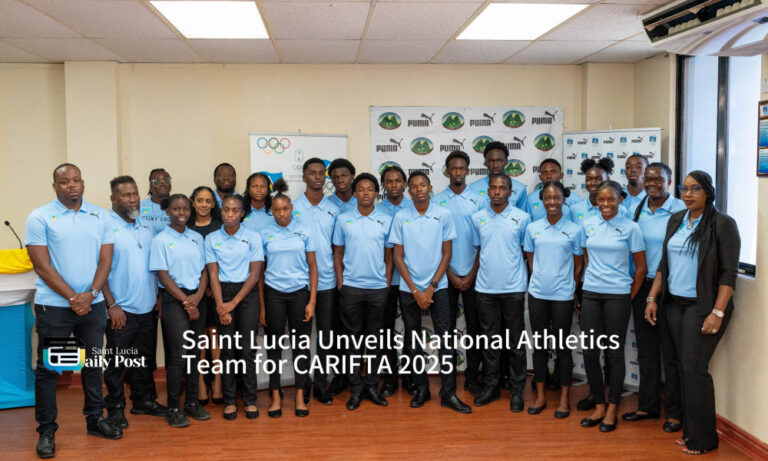 Saint Lucia Unveils National Athletics Team for CARIFTA 2025