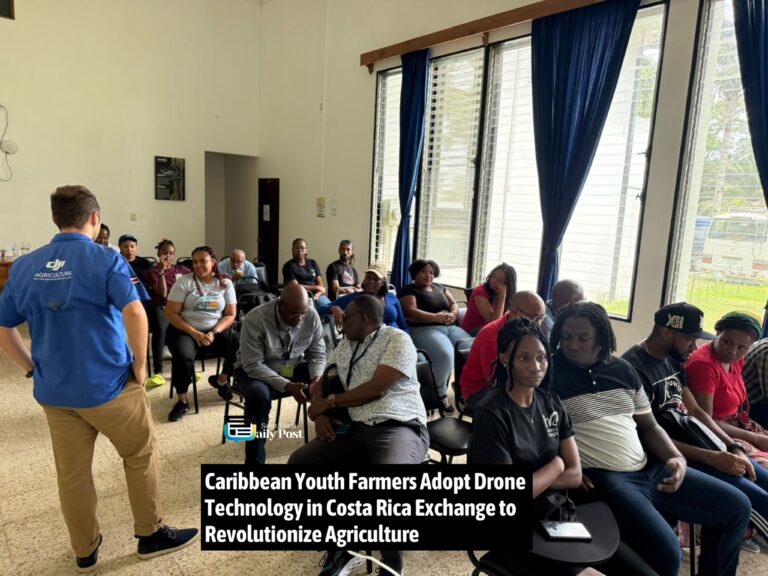 Caribbean Youth Farmers Adopt Drone Technology in Costa Rica Exchange to Revolutionize Agriculture