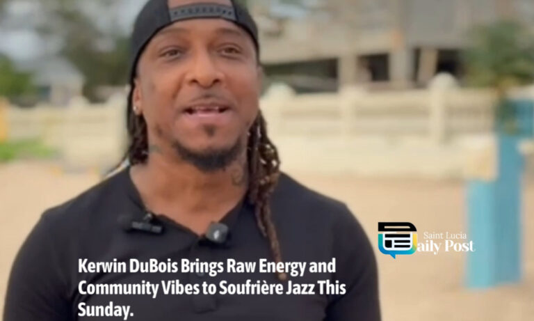 Kerwin DuBois Brings Raw Energy and Community Vibes to Soufrière Jazz This Sunday