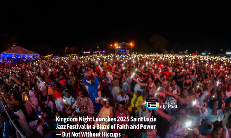 Kingdom Night Lights Saint Lucia Jazz Festival in a Blaze of Faith and Power — But Not Without Hiccups