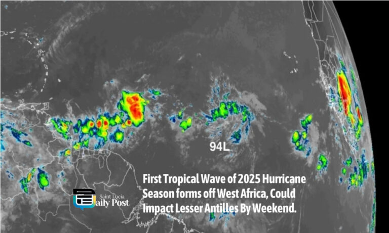 First Tropical Wave of 2025 Hurricane Season forms off West Africa, Could Impact Lesser Antilles By Weekend