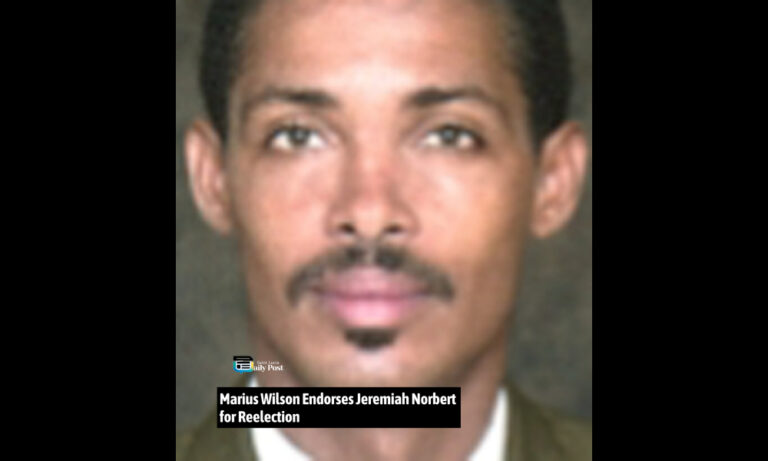 Marius Wilson Endorses Jeremiah Norbert for Reelection