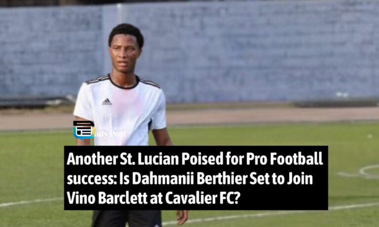 Another St Lucian Finalizes a Major Professional Sports Career Move