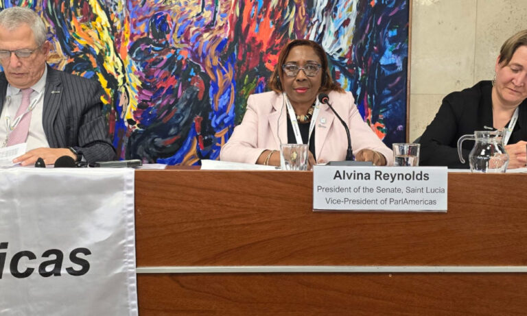 St Lucia’s Chief Lawmaker Alvina Reynolds Elected Vice President of ParlAmericas in Historic First for OECS