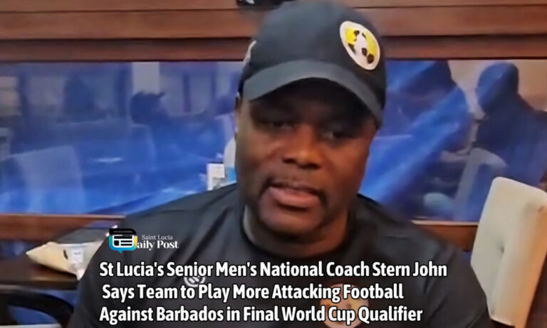Saint Lucia to Play More Attacking Football Against Barbados in Final World Cup Qualifier
