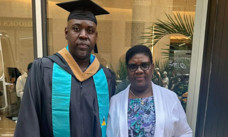 RSLPF’s Inspector Shervon Matthieu Graduates Summa Cum Laude from Monroe University