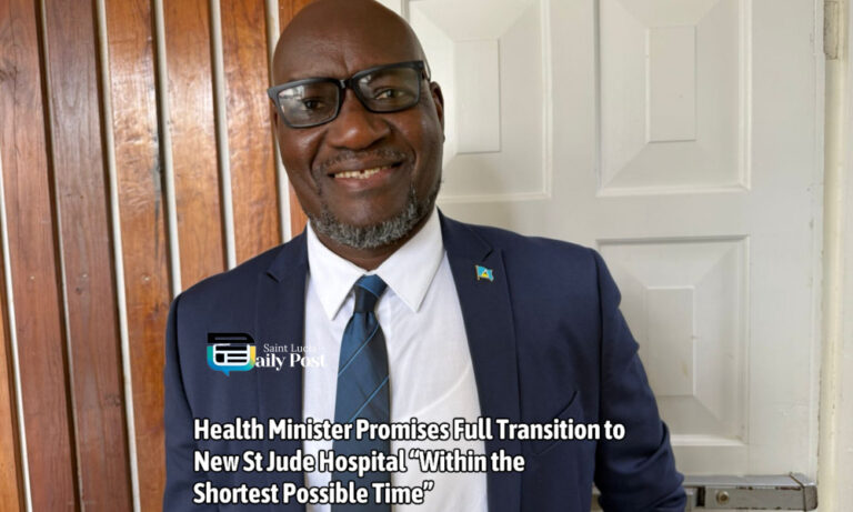 Health Minister Promises Full Transition to New St Jude Hospital “Within the Shortest Possible Time”