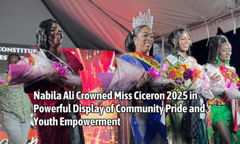 Nabila Ali Crowned Miss Ciceron 2025 in Powerful Display of Community Pride and Youth Empowerment