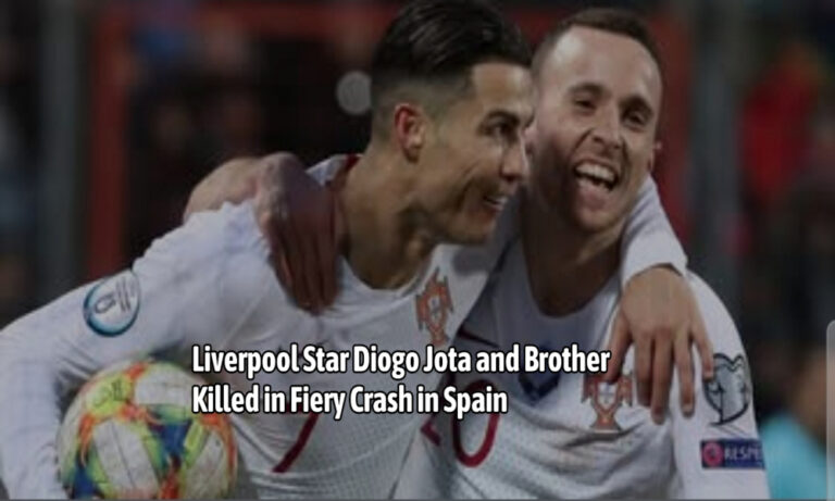 Liverpool Star Diogo Jota and Brother Killed in Fiery Crash in Spain