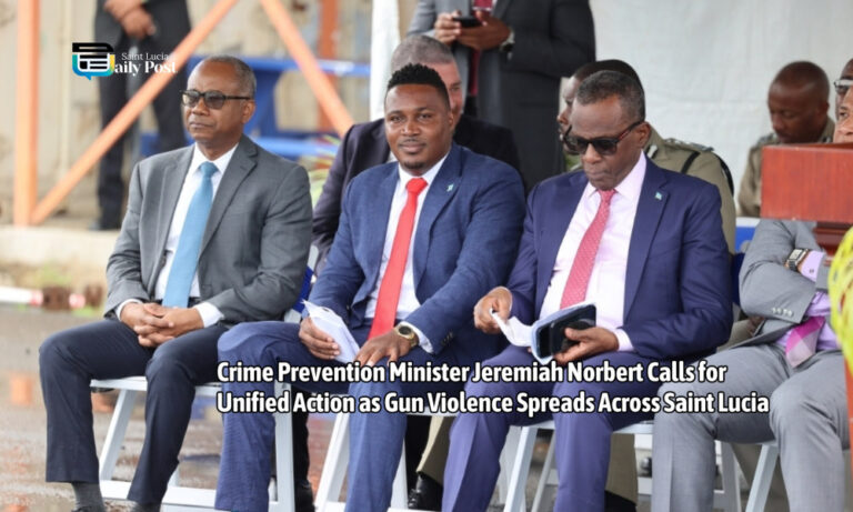 Norbert Calls for Unified Action as Gun Violence Spreads Across Saint Lucia