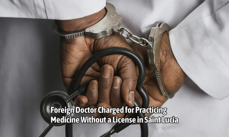 Foreign Doctor Charged for Practicing Medicine Without a License in Saint Lucia