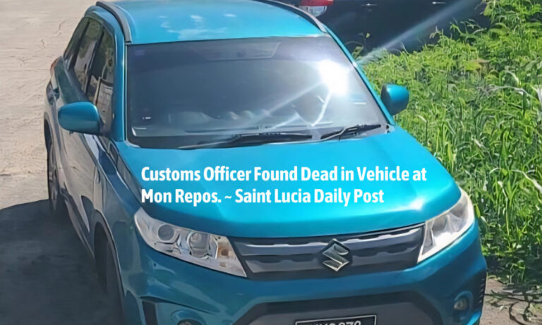 Customs Officer Found Dead in Vehicle at Mon Repos