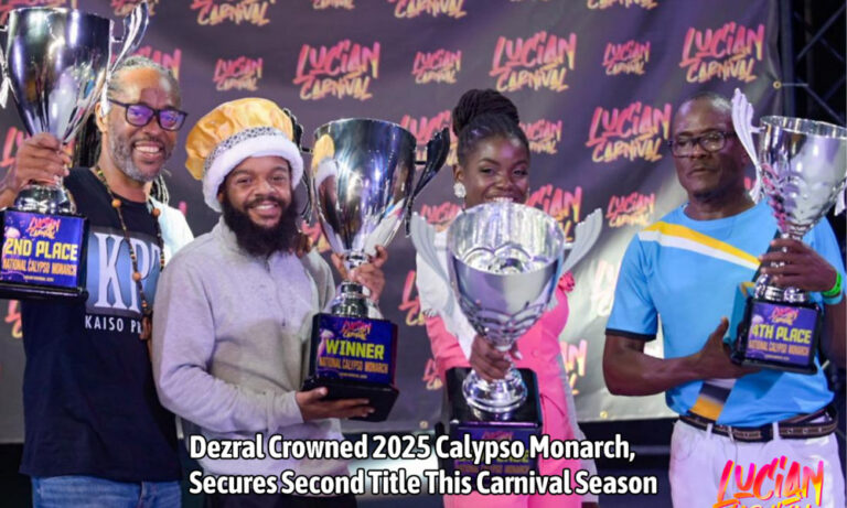 Dezral Crowned 2025 Calypso Monarch, Secures Second Title This Carnival Season