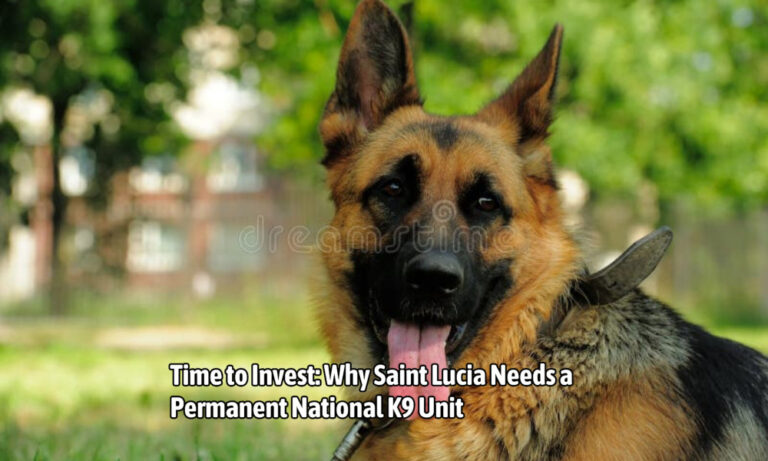 Time to Invest: Why Saint Lucia Needs a Permanent National K9 Unit