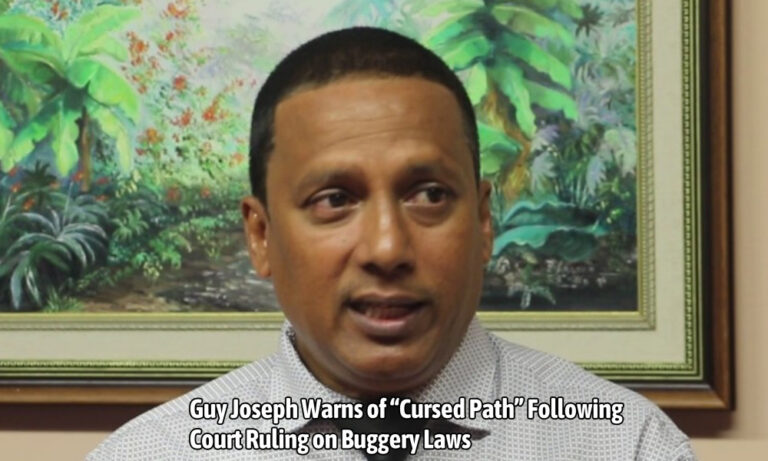 Joseph Warns of “Cursed Path” Following Court Ruling on Buggery Laws