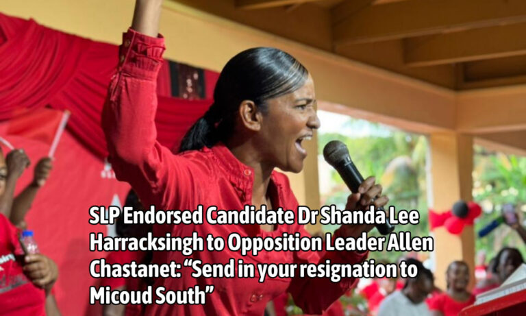 Harracksingh to Chastanet: “Send in your resignation to Micoud South”
