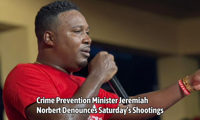 Crime Prevention Minister Denounces Saturday’s Shootings