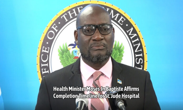 Health Minister Affirms Completion Timeline for St. Jude Hospital