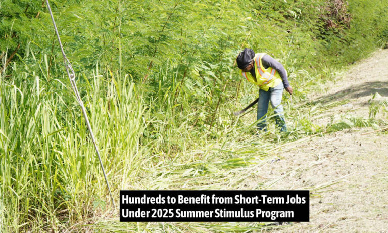 Hundreds to Benefit from Short-Term Jobs Under 2025 Summer Stimulus Program