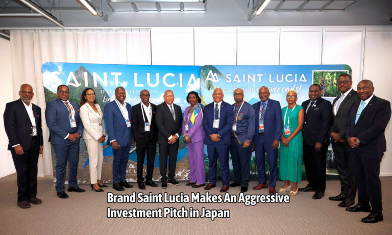 Brand Saint Lucia Makes An Aggressive Investment Pitch in Japan