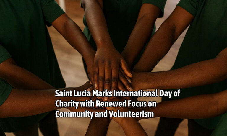 Saint Lucia Marks International Day of Charity with Renewed Focus on Community and Volunteerism