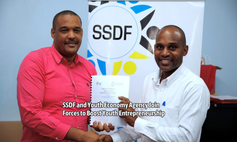 SSDF and Youth Economy Agency Join Forces to Boost Youth Entrepreneurship