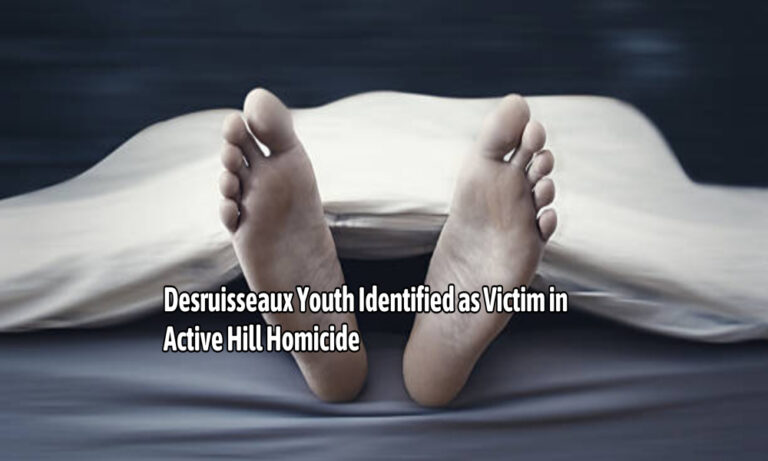 Desruisseaux Youth Identified as Victim in Active Hill Homicide