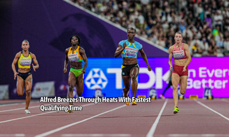 Alfred Breezes Through Heats With Fastest Qualifying Time