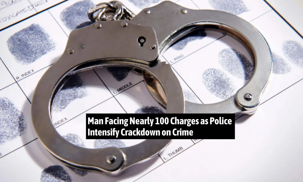 Man Facing Nearly 100 Charges as Police Intensify Crackdown on Crime ...