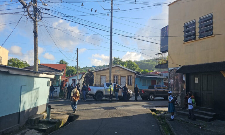 Police Conduct Early-Morning Raid at George Charles Boulevard