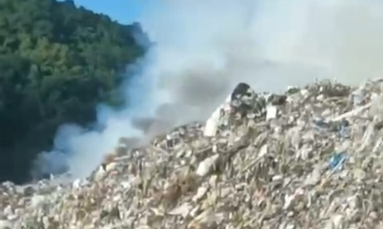 Major Fire Continues to Burn at Deglos Sanitary Landfill