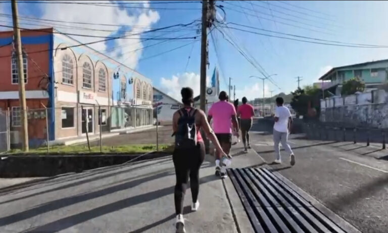St. Lucia Development Bank Hosts Breast Cancer Awareness Walk