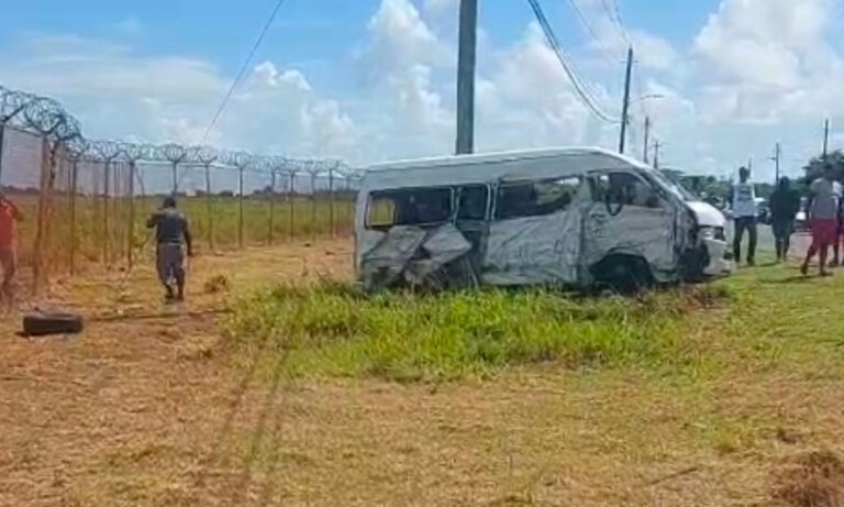 Eleven Injured, One Unresponsive After Three-Vehicle Crash in Vieux Fort