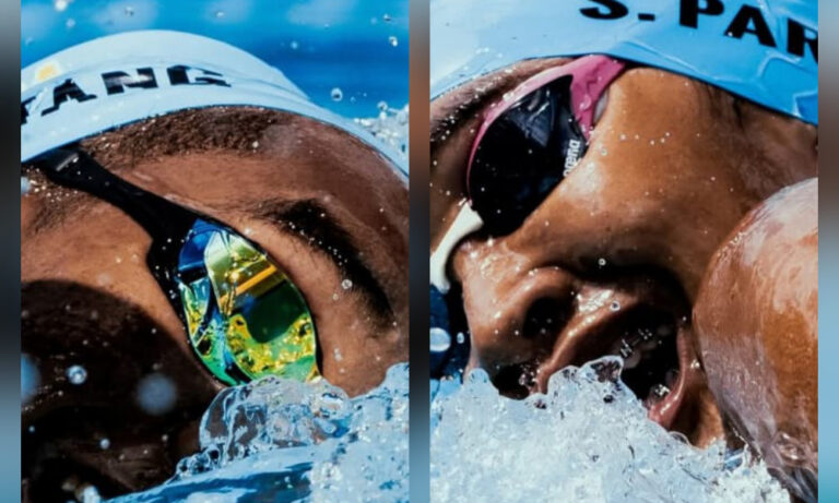 Parks and Destang Tumble Records in OECS Swim Championships