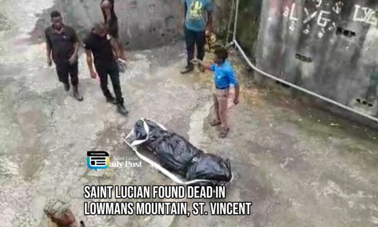 Saint Lucian Found Dead in Lowmans Mountain, St. Vincent