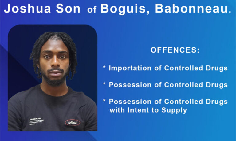 Police Intensify Crackdown on Illegal Guns and Drugs as Warrants Issued for Boguis Man