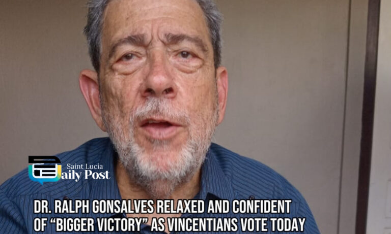 Gonsalves Confident of “Bigger Victory” as Vincentians Vote Today