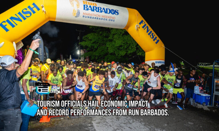 Tourism Officials Hail Economic Impact and Record Performances From Run Barbados
