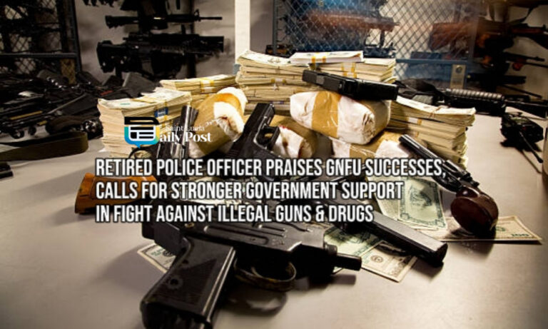 Retired Police Officer Praises GNFU Successes, Calls for Stronger Government Support in Fight Against Illegal Guns & Drugs