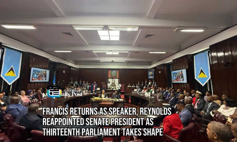 Francis Returns as Speaker, Reynolds Reappointed Senate President as Thirteenth Parliament Takes Shape