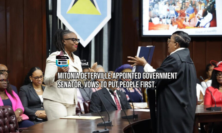 Mitonia Deterville Appointed Government Senator, Vows to Put People First