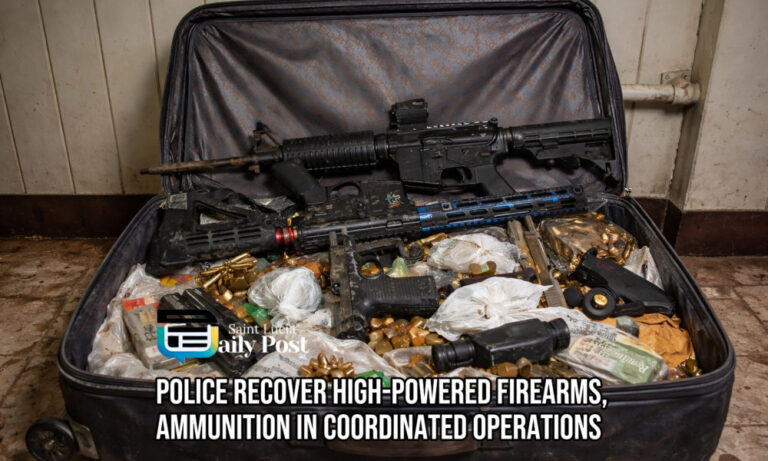 Police Recover High-Powered Firearms, Ammunition in Coordinated Operations