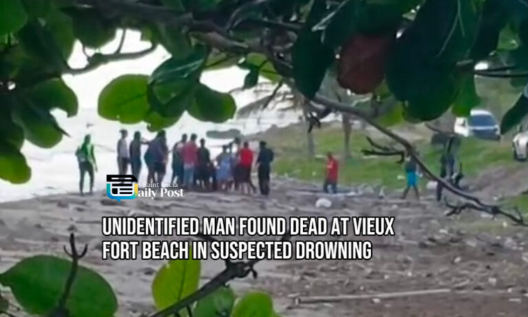 Unidentified Man Found Dead at Vieux Fort Beach in Suspected Drowning