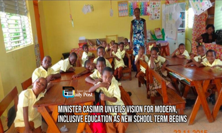 Casimir Unveils Vision for Modern, Inclusive Education as New School Term Begins