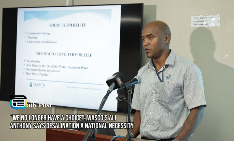 “We No Longer Have a Choice”: WASCO’s Ali Anthony Says Desalination a National Necessity